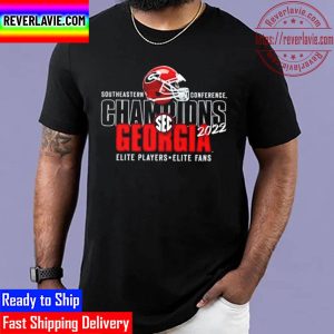 2022 UGA SEC Champions Helmet Unisex T-Shirt