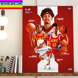 5 USC Trojans Squads No 1 Class Of 2023 Home Decor Poster Canvas