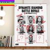 AEW Dynamite Diamond Battle Royale Home Decor Poster Canvas