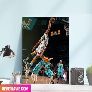 Aaron Gordon Dunk Of The Year Candidate Denver Nuggets Home Decor Canvas-Poster