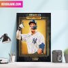 Yordan Alvarez 2022 All MLB First Team DH Houston Astros Home Decor Poster Canvas