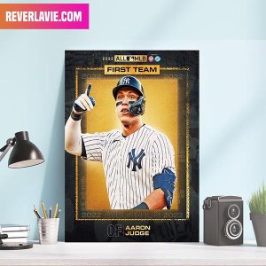 Aaron Judge New York Yankees For The 2nd Straight Year MLB Decor Poster