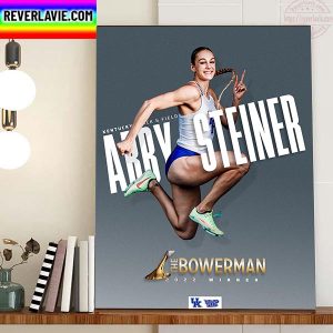 Abby Steiner Is The Bowerman 2022 Winner Home Decor Poster Canvas