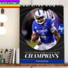 Air Force Football Champs 2022 Lockheed Martin Armed Forces Bowl Champions Home Decor Poster Canvas