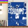 Air Force Football Are Champions 2022 Lockheed Martin Armed Forces Bowl Champions Home Decor Poster Canvas