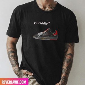 Air Jordan 2 Low x Off-white Bred Style T-Shirt