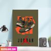 Air Jordan IV New Undefeated Sneaker Concepts Decor Poster