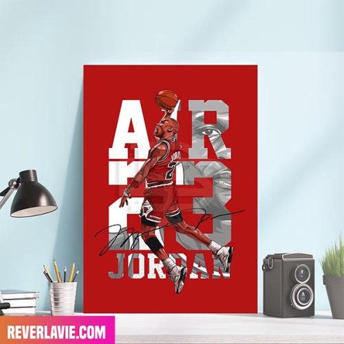 Air Jordan x Michael Jordan Chicago Bulls Decor Poster REVER LAVIE