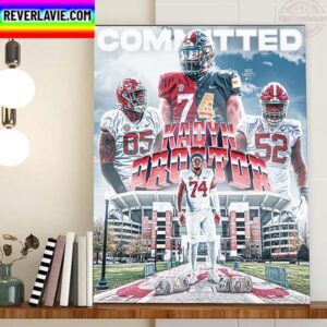 Alabama Football Committed Hayes Fawcett Kadyn Proctor Home Decor Poster Canvas
