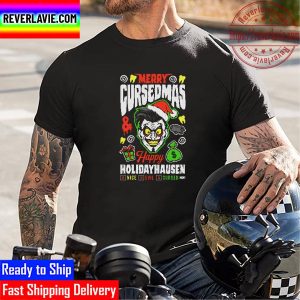 All Elite Wrestling AEW Danhausen Merry Cursedmas Holiday Unisex T-Shirt