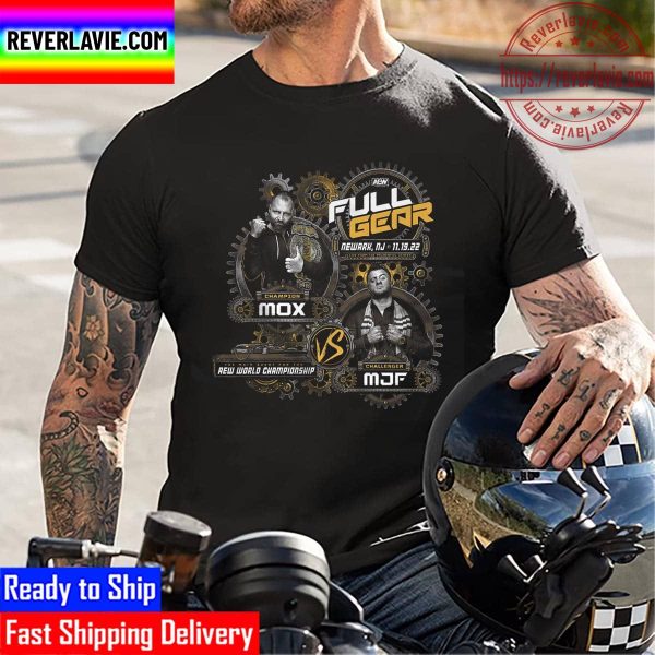All Elite Wrestling AEW Full Gear 2022 Matchup Jon Moxley Vs MJF Unisex T-Shirt