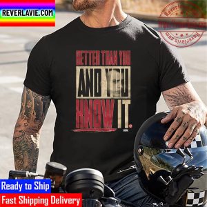 All Elite Wrestling AEW MJF And You Know It Unisex T-Shirt