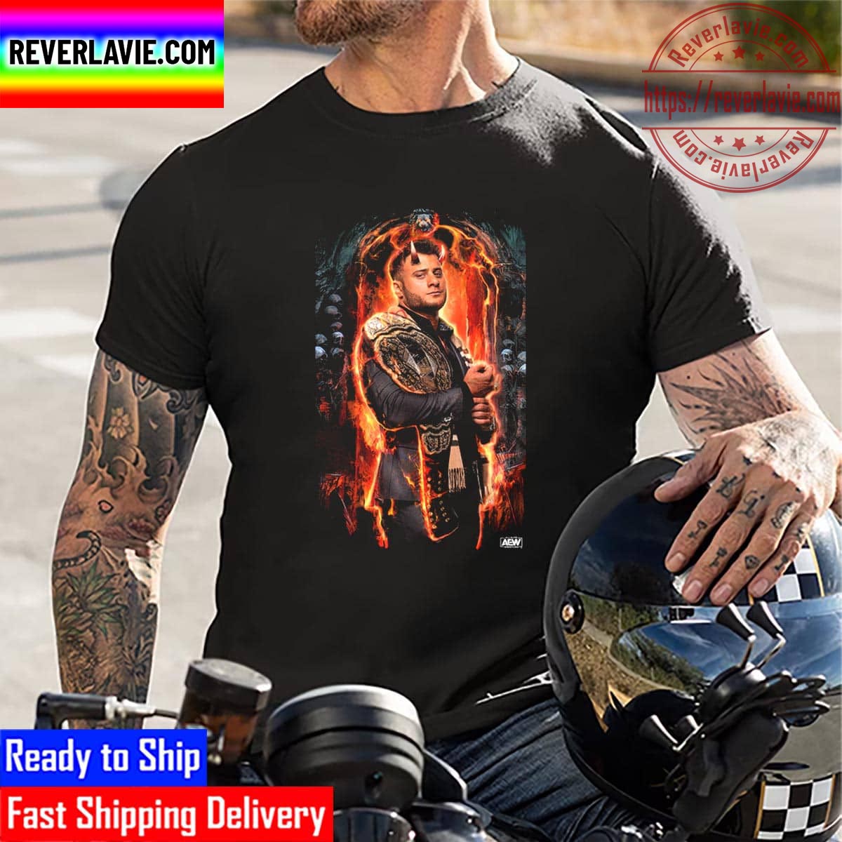 All Elite Wrestling AEW MJF Prophecy Fulfilled Unisex T-Shirt All Elite Wrestling AEW MJF Prophecy Fulfilled Unisex T-Shirt