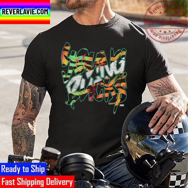 All Elite Wrestling AEW Young Bucks Tropical Zebra Unisex T-Shirt