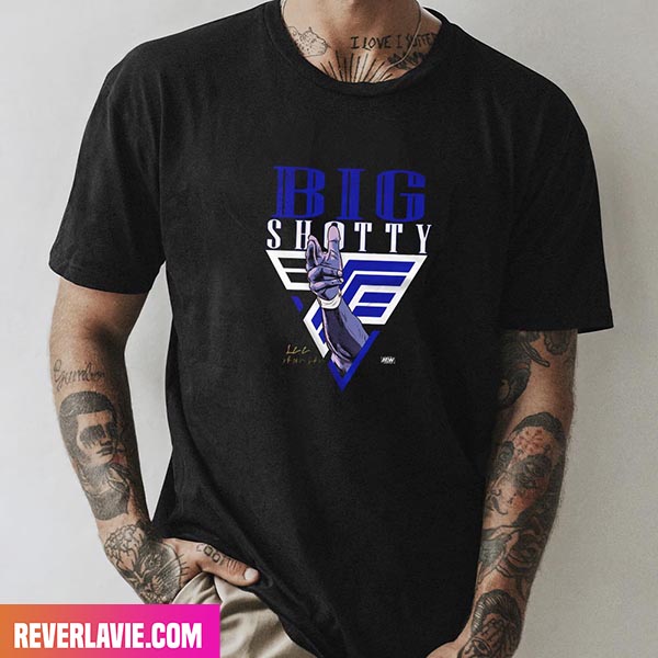 All Elite Wrestling Lee Johnson - Shots Fired Fashion T-Shirt All Elite Wrestling Lee Johnson - Shots Fired Fashion T-Shirt
