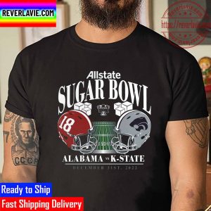 Allstate Sugar Bowl Champs Alabama Vs Kansas State Unisex T-Shirt