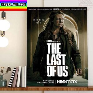 Anna Torv Is Tess In The Last Of Us Home Decor Poster Canvas