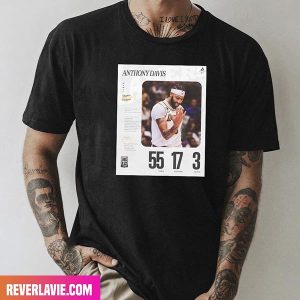 Anthony Davis Los Angeles Lakers Double Nickel Style T-Shirt