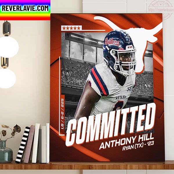Anthony Hill Ryan Committed To Texas A&M Home Decor Poster Canvas Anthony Hill Ryan Committed To Texas A&M Home Decor Poster Canvas