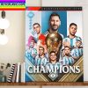 Argentina Are 2022 World Cup Champions Home Decor Poster Canvas
