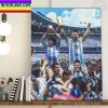 Argentina Are 2022 World Cup Champions Home Decor Poster Canvas