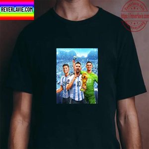 Argentina Are Winners World Cup Champions 2022 FIFA World Cup Unisex T-Shirt
