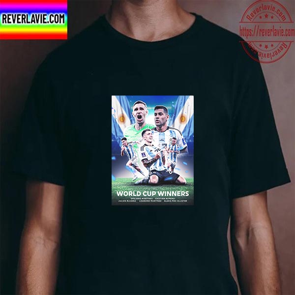 Argentina Champions Of The World 2022 FIFA World Cup Unisex T-Shirt Argentina Champions Of The World 2022 FIFA World Cup Unisex T-Shirt