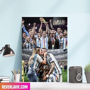Argentina Don’t Win The 2022 FIFA World Cup Without Angel Di Maria Congratulations Canvas-Poster Decor