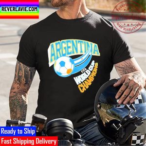 Argentina FIFA World Cup 2022 Champions Unisex T-Shirt