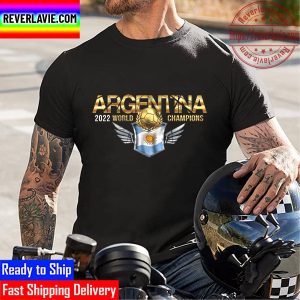 Argentina National Team 2022 FIFA World Cup Champion Unisex T-Shirt