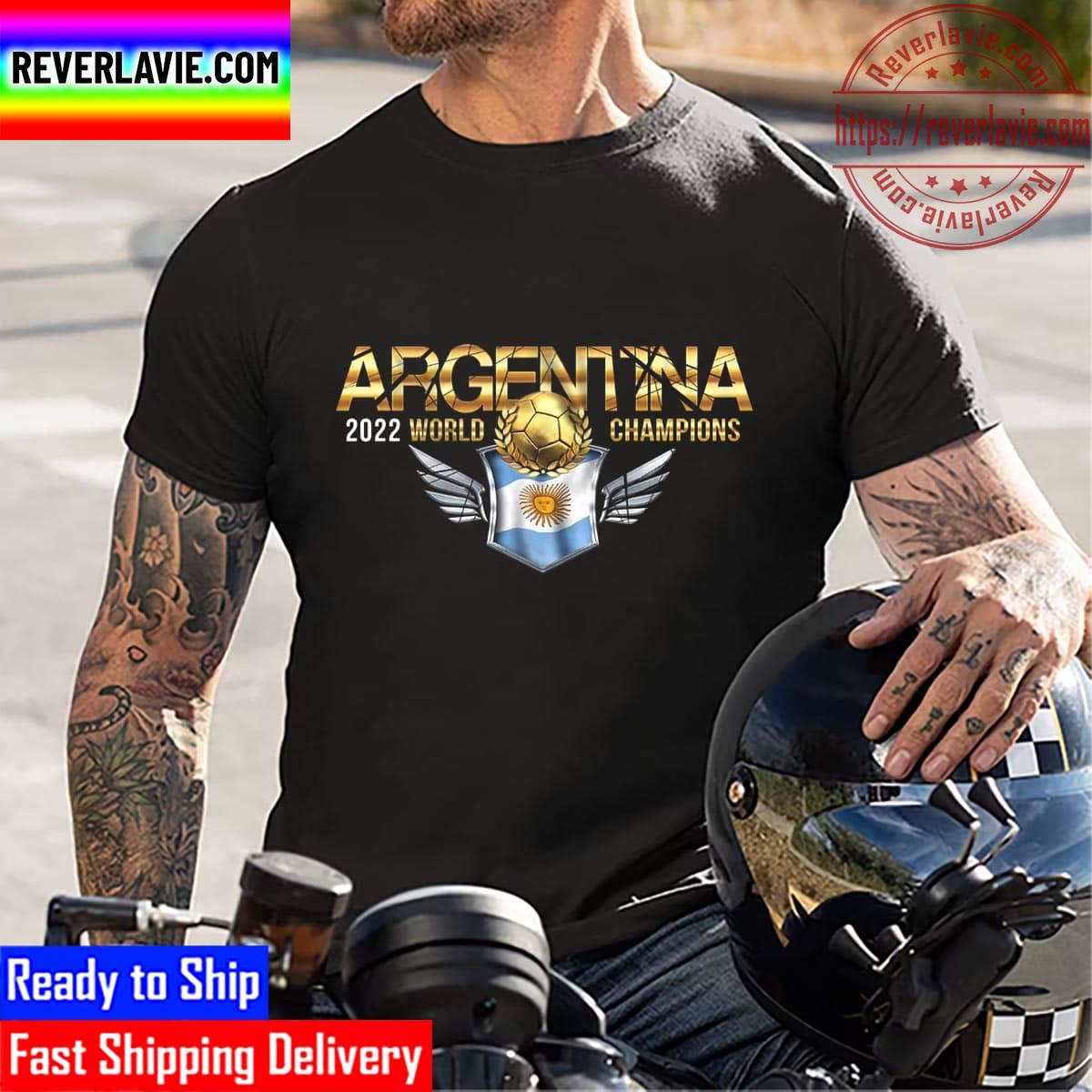 Argentina National Team 2022 FIFA World Cup Champion Unisex T-Shirt Argentina National Team 2022 FIFA World Cup Champion Unisex T-Shirt
