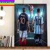 Argentina Vs France 2022 World Cup Final Is Set Home Decor Poster Canvas