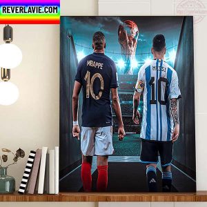 Argentina Vs France 2022 World Cup Final Home Decor Poster Canvas
