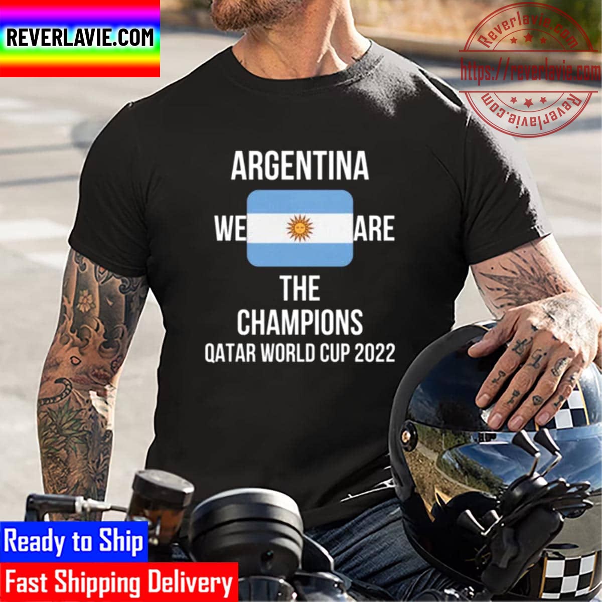 Argentina We Are The Champions Qatar World Cup 2022 Unisex T-Shirt Argentina We Are The Champions Qatar World Cup 2022 Unisex T-Shirt