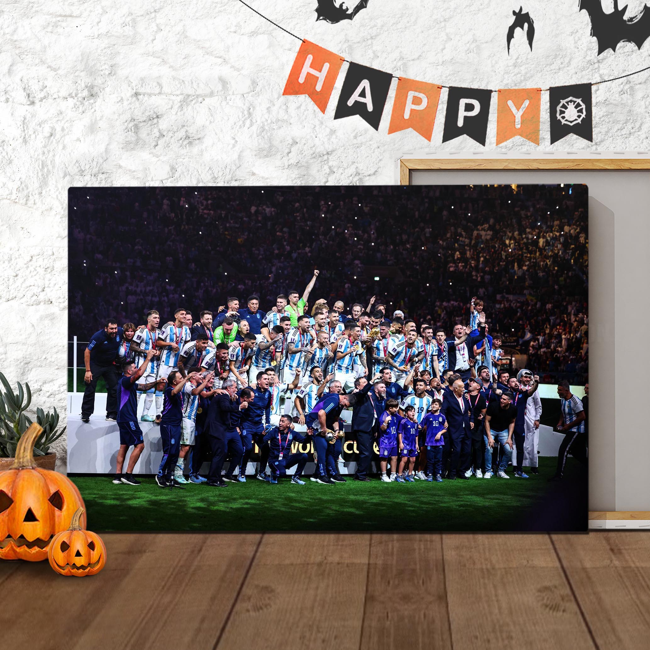 Argentina World Cup 2022 Champions Home Decor Poster Canvas Argentina World Cup 2022 Champions Home Decor Poster Canvas