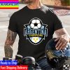 Champions 2022 FIFA World Cup Qatar 2022 Argentina Flag Unisex T-Shirt