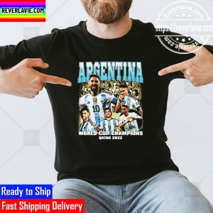 Argentina World Cup Champions Qatar 2022 Unisex T-Shirt