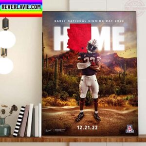 Arizona Football Early National Signing Day 2022 Home Decor Poster Canvas