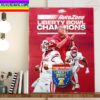 Arkansas Razorback Football 2022 AutoZone Liberty Bowl Champions Home Decor Poster Canvas