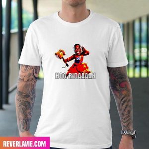 Arkansas Razorback Football Funny Picture Hog Ridah Style T-Shirt