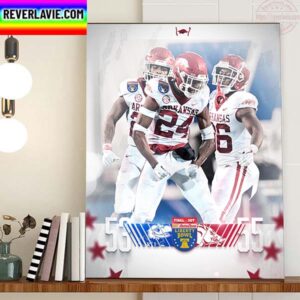 Arkansas Razorback Football Wins 2022 AutoZone Liberty Bowl Champions Home Decor Poster Canvas