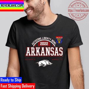 Arkansas Razorbacks Autozone Liberty Bowl 2022 Dec 28 Memphis Unisex T-Shirt