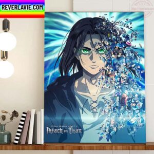 Attack On Titan Final Season Part 2 Home Decor Poster Canvas