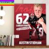 Austin Stidham Committed Troy Trojans Football Home Decor Poster Canvas