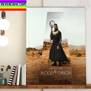 Balor In The Witcher Blood Origin Official Poster Home Decor Poster Canvas