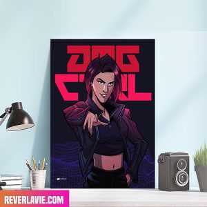 Bayley Styled Series For Damage Ctrl WWE Decor Poster