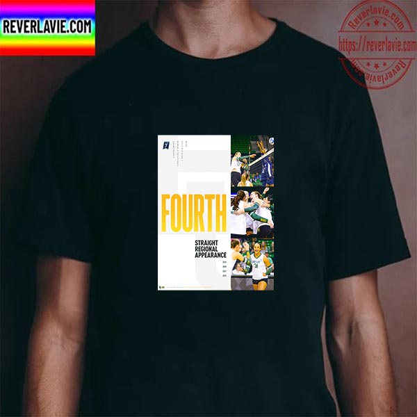 Baylor Volleyball Fourth Straight Regional Appearance Unisex T-Shirt Baylor Volleyball Fourth Straight Regional Appearance Unisex T-Shirt