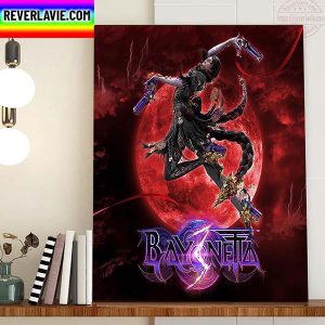 Bayonetta 3 Wins Best Action Game At The Game Awards Home Decor Poster Canvas