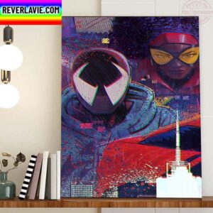 Ben Reilly As Scarlet Spider In Spider Man Across The Spider-Verse Home Decor Poster Canvas