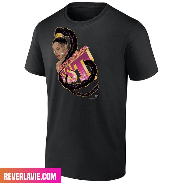 Bianca Belair Cricket Fan Art Contest WWE Fashion T-Shirt Bianca Belair Cricket Fan Art Contest WWE Fashion T-Shirt